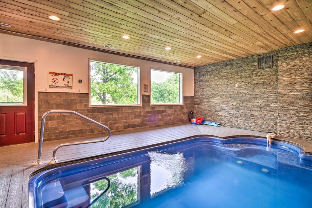 Pigeon Forge Cabin Sauna, Saltwater Pool And Views! Sevierville Eksteriør bilde