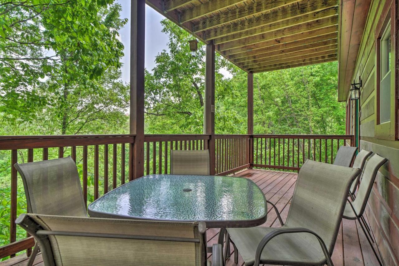 Pigeon Forge Cabin Sauna, Saltwater Pool And Views! Sevierville Eksteriør bilde